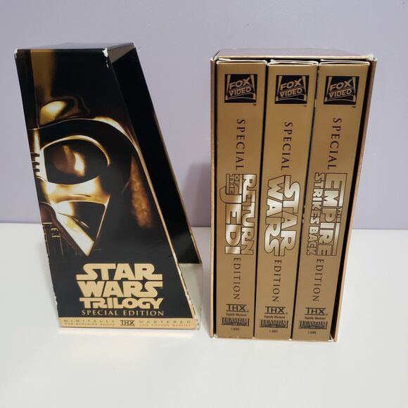 STAR WARS  Trilogy VHS Special Edition Fox Video Set Movies - Picture 1 of 11